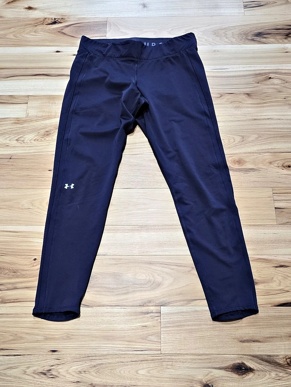 Women's Under Armour UA Cozy Graphic Leggings in Deep Purple Medium